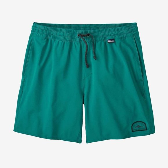 Patagonia Other - Patagonia Hydropeak Volley Shorts 16" Men's Team Surf Activist Borealis Green